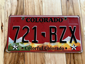 <span class=keywords><strong>Plaque</strong></span> d'<span class=keywords><strong>immatriculation</strong></span> décorative en fer durable sur le thème du Colorado, personnalisable, pour l'Amérique du Nord, avec remise sur commande en gros et livraison rapide - Product Image 2