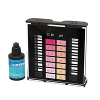 Kit de test de piscine 9 en 1, kit de test de pH, kit de réactifs portables