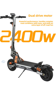 Scooter Eléctrico Plegable para Adultos con Motor Doble sin Escobillas de 1200W, Marco de Aleación de Aluminio con Batería de Litio de 60AH, Alcance de 90 km - Product Image 5