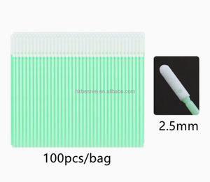 Bâtonnets de nettoyage pour fibres optiques 1,25 mm 2,5 mm pour connecteurs LC/SC/ST/FC, utilisation FTTH, tampons de nettoyage pour extrémités de fibres et ports optiques - Product Image 3