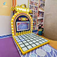 Machine interactive de jeu de mouvement au sol à grille LED pour scène, avec effets de lumière et de sol interactif, pour usage commercial