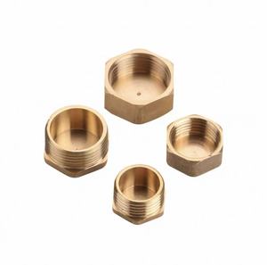 Conector Adaptador de Latón Fundido con Rosca Macho Hexagonal de 1/8", 1/4", 3/8", 1/2", 3/4" para Extremo de Tubería - Product Image 3