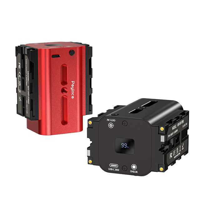 Poyinco Camcorder Camera Battery NP-F970/NP-F550/NP-F770 Rechargeable Lithium Battery Pack for in Stock