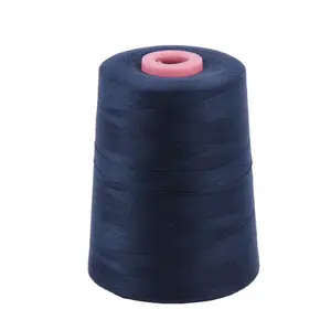 Wholesale spun 40/2 high quality cheap price polyester sewing twist thread 5000yds for sewing
