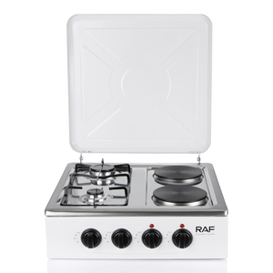 Estufa de <span class=keywords><strong>Gas</strong></span> para Cocina RAF de 1000W, Electrodoméstico de Cocina con Cuatro Hornillas, Quemadores Dobles de <span class=keywords><strong>Gas</strong></span> y Eléctricos - Product Image 5