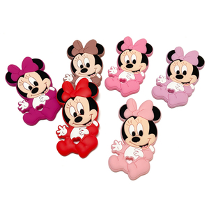 ของเล่นกัดซิลิโคนสำหรับกัดรูปตัวการ์ตูนมิกกี้และมินนี่ - Product Image 4