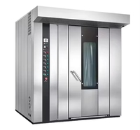 16/32/64-bakjes commerciële industriële draairooster pizzaovens elektrisch/gas grote bakapparatuur broodbakkerijen digitale bediening