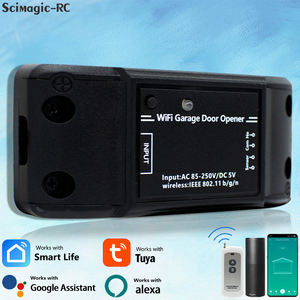 2024, новый контроллер Tuya Smart WIFI для открывания Гаражных дверей, 433 МГц приемник, открытый и закрытый, приложение для телефона, совместимое с Alexa & <span class=keywords><strong>Google</strong></span> Home - Product Image 4
