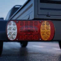 Feu arrière LED 12V 24V pour remorque, clignotant et feu stop pour pick-up