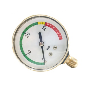 Manomètre en acier semi-inoxydable de 2.5 pouces manomètre à faible pression hydraulique vapeur - Product Image 2