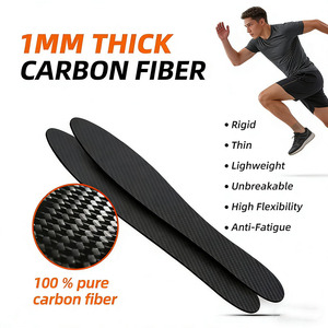 Plantillas de Fibra de Carbono de Longitud Completa Personalizadas por el Fabricante para Zapatos de Fútbol para Adultos, con Soporte de Arco Completo y Placas Rígidas de Fibra de Carbono - Product Image 5