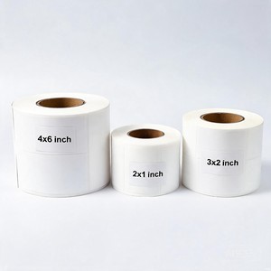 Rouleaux d'étiquettes thermiques directes polyvalents, sans BPA, 4x6 3x2 2x1 pouces, adhésif puissant, compatibles avec les imprimantes Zebra Rollo MUNBYN - Product Image 3