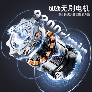 Hi-Spec 20V Cordless Angle Grinder Brushless 12000 RPM Aluminum Alloy General Purpose Grinding Polishing Tool - Product Image 3