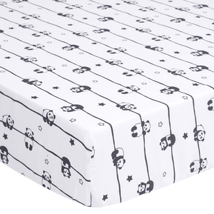 Lesser panda stampato in microfibra lenzuola <span class=keywords><strong>culla</strong></span> del bambino biancheria da letto <span class=keywords><strong>culla</strong></span> foglio - Product Image 1