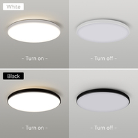 Luminaire d'intérieur moderne éclairage de plafond led lumière, rond ultra mince led plafond lumière/lumière plafond/celling lumière led