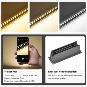 Chống Chói Nhôm SMD Văn Phòng TrườNg Học Bệnh Viện 10W <span class=keywords><strong>20W</strong></span> 30W <span class=keywords><strong>Led</strong></span> Linear Light <span class=keywords><strong>Downlight</strong></span> - Product Image 2