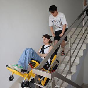 Silla de ruedas eléctrica para escalada de emergencia, silla camilla de aleación de aluminio - Product Image 5