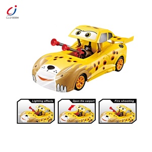 Chengji Rc Shooting Car Children <strong>Multi</strong> <strong>Function</strong> Light Sound <strong>Remote</strong> <strong>Control</strong> Vehicle Soft Bullet Shooting Rc Car - Product Image 5