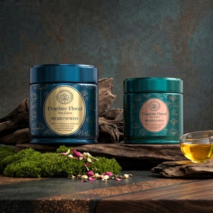 Lata de Té de Hojalata Superior a Prueba de Humedad con Impresión Personalizada, Recipiente para Té de Grado Alimenticio - Product Image 2