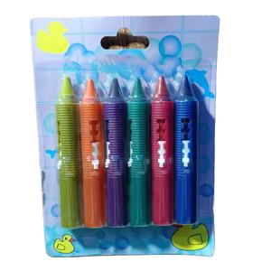 Crayons de bain colorés pour la salle de bain, crayons de bain personnalisés avec logo, crayons de bain en soie bon marché, non toxiques, lavables, crayons de bain colorés - Product Image 1