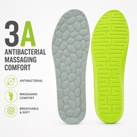 3A Antibakterielle Massierende PU Tägliche Einlegesohlen Ergonomische Gewölbestütze Hohe Rückfederung Stoßdämpfung OEM Maßanfertigung