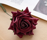 Bouquet de fleurs artificielles style INS, roses, vente en gros, arrangement décoratif, décoration murale de mariage, bouquet de fleurs artificielles