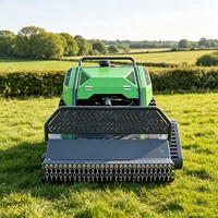Tondeuse forestière télécommandée à essence, haute puissance 4 temps, sans fil, désherbeur tout-terrain pour débroussailleuse forestière