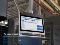 Presse plieuse CNC DA69S 175T 4000 à 6+1 axes, programmation 3D, commande par écran tactile, machine de pliage CNC - Prix de gros