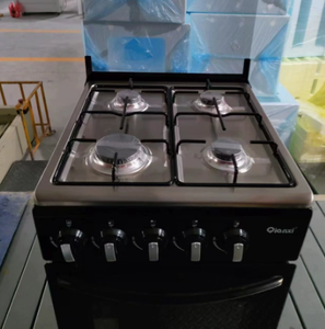 Cucina a gas indipendente a 4 fuochi con forno, fornello a gas multifunzione indipendente con piano cottura e forno - Product Image 5