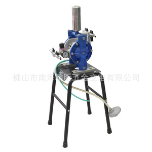 As-10 Pneumatic Diaphragm <b>Pump</b> 20mm Clamp Type For Paint Oil Transfer <b>Manual</b> Control 10-100 L/Min - Product Image 1