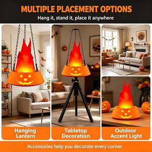 Lampe d'ambiance LED à effet de feu simulé pour événements, fêtes et spectacles - Product Image 3