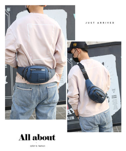 Bán Buôn Ánh Sáng Đa Mục Đích Bộ Sưu Tập Tiền Kinh Doanh Điện Thoại Di Động Ngực Túi Nam Eo Túi - Product Image 4