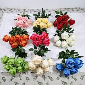 7 Ramos de Rosas Sweet Heart para Decoración de Bodas, Arreglos Florales, Decoración Suave, Pared de Rosas, Decoración de Pasillo, Arreglo en Jarrón - Product Image 4