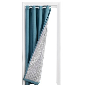 <span class=keywords><strong>Tenda</strong></span> di qualità Premium Xinlan insonorizzata Super pesante <span class=keywords><strong>camera</strong></span> oscurante doppio strato <span class=keywords><strong>tenda</strong></span> porta - Product Image 4