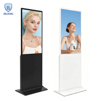 Pantalla LCD Publicitaria Digital Capacitiva Táctil de Pie para Venta al por Mayor con CMS