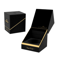 Boîte cadeau en papier rigide personnalisée pour bougies parfumées de 8 à 10 oz, emballage de luxe pour bougies aromatiques, boîte cadeau pour bougies