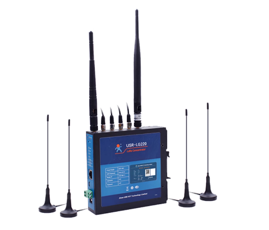 Lora Wireless Gateway Self-organizing Network 4G Long-distance Transmission Communication Module IoT Manned USR-LG220-L