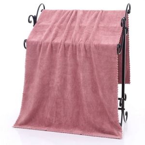 Serviette en microfibre épaisse et durable, douce, à séchage rapide, absorbante, serviette de bain de couleur unie, serviette de sport multi-usage pour la maison - Product Image 5