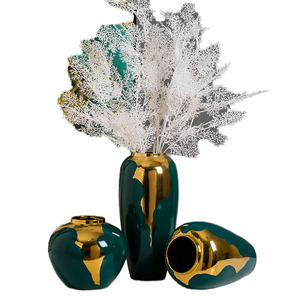 Florero Jingdezhen, adorno <span class=keywords><strong>de</strong></span> cultivo <span class=keywords><strong>de</strong></span> agua, arreglo <span class=keywords><strong>de</strong></span> flores <span class=keywords><strong>para</strong></span> sala <span class=keywords><strong>de</strong></span> estar, recipiente <span class=keywords><strong>de</strong></span> flores <span class=keywords><strong>de</strong></span> escritorio <span class=keywords><strong>de</strong></span> <span class=keywords><strong>bambú</strong></span> <span class=keywords><strong>de</strong></span> <span class=keywords><strong>la</strong></span> <span class=keywords><strong>suerte</strong></span>, Color <span class=keywords><strong>de</strong></span> lujo claro - Product Image 1