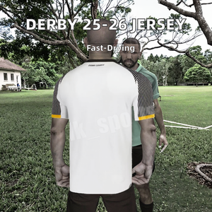 ダービーカウンティ25-26ホームサッカージャージープレミアムウェアファンとプレーヤー - Product Image 2