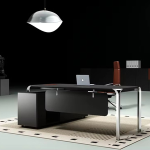 <span class=keywords><strong>2025</strong></span> mới nối dài kim loại chân hiện đại sang trọng bằng gỗ Bảng điều khiển văn phòng điều hành bàn làm việc tại Trung Quốc - Product Image 1