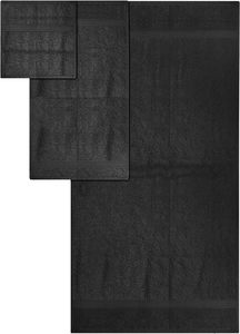 Offre Spéciale doux de luxe avec logo brodé personnalisé serviettes de salon de coiffure en coton et bambou pour hôtel spa - Product Image 2