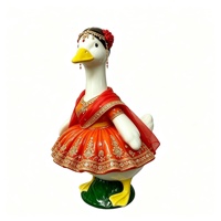 MSYO Goose Clothes Kleid aus Polyester mit klassischem Print-Design für Geburtstag, Weihnachten, Halloween, Heimkleidung