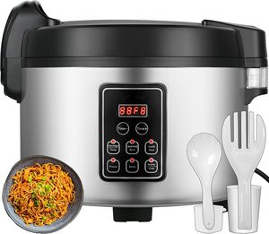 Olla Arrocera Comercial de Lujo con Capacidad de 6L, Electrodoméstico de Cocina Automático de Gran Tamaño, Capacidad de 6L para Familias Numerosas o C - Product Image 3