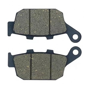 Plaquettes de frein arrière hybrides céramique-métalliques ZBY sans amiante, 3% de poudre de cuivre, pour scooter/moto Kawasaki NT <span class=keywords><strong>650</strong></span> XL - <span class=keywords><strong>Z</strong></span>-863 - Product Image 1