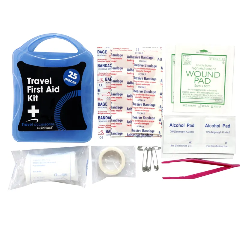 Heißer Verkauf Kunststoff Mini profession elle Erste-Hilfe-Kit Box medizinische Box Notfall taschen