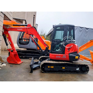 Excavatrice sur chenilles de haute qualité de 5,6 tonnes, modèle KX163, utilisée en Chine, moteur 35,5 kW, capacité de la benne de 0,19 m³, faible nombre d'heures de fonctionnement. - Product Image 1