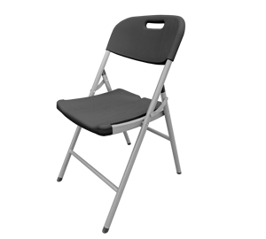 Venta al por mayor de fábrica portátil negro grano de madera silla plegable silla al aire libre - Product Image 1