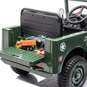 Günstige 4 X4 Offroad 12 Volt Antriebs räder Spielzeug auto elektrische Oldtimer für Kinder mit Eltern fernbedienung zu fahren - Product Image 2