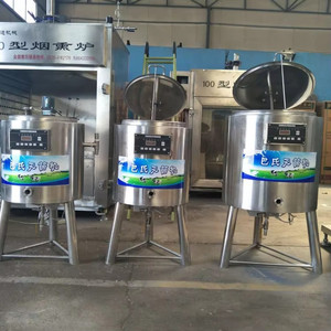 Máquina Pasteurizadora de Leche y Jugos con Calentamiento Eléctrico, Esterilizador Vertical de Acero Inoxidable para Uso Agrícola - Product Image 6